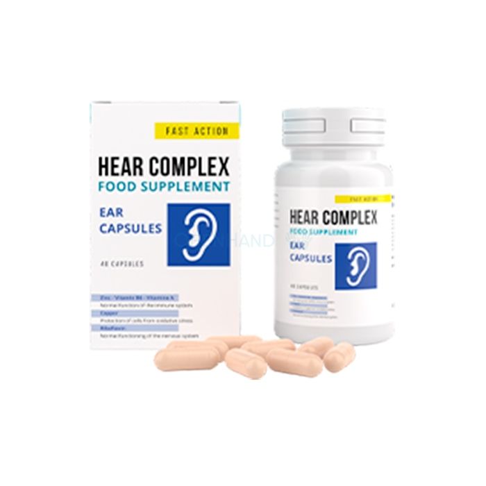 ⪦ Hear Complex - complexo para restaurar a audição com ação anti-inflamatória