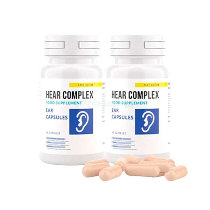 ⪦ Hear Complex - complex pentru refacerea auzului cu actiune antiinflamatoare