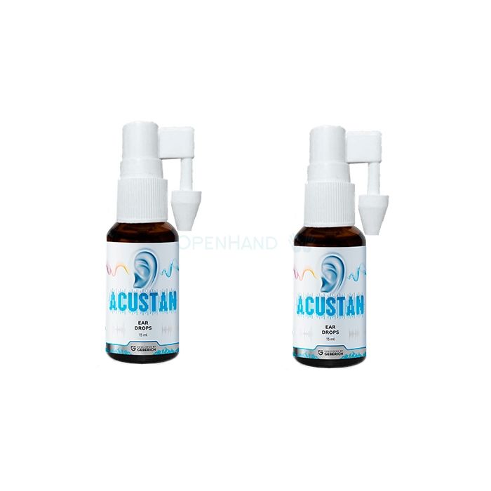 ⪦ Acustan drops - drops to improve hearing