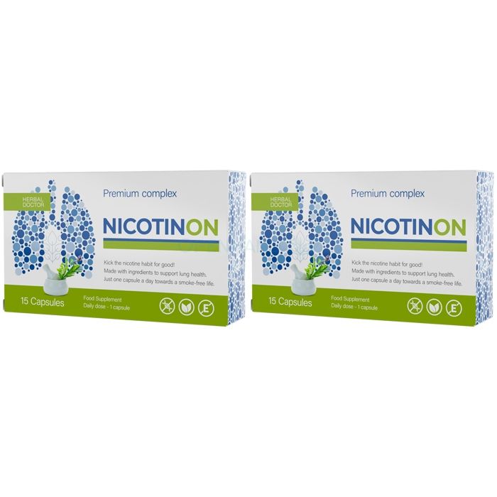 ⪦ Nicotinon Premium - Kapseln, die es einfacher machen, mit dem Rauchen aufzuhören