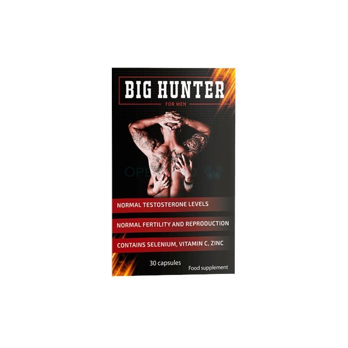 ⪦ Big Hunter - prostatit için kapsüller