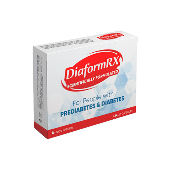 ⪦ DiaformRX caps - means for normalizing sugar levels