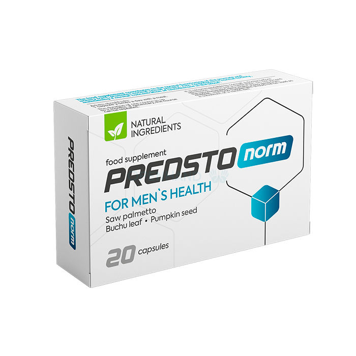 ⪦ Predstonorm - prostate health product