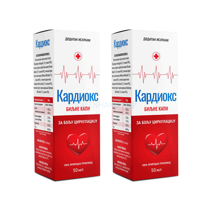 ⪦ Cardiox drops - remediu pentru hipertensiune arterială